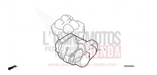 GASKET KIT B CM125CP de 1993